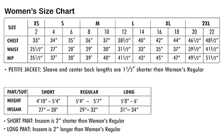 Obermeyer Size Chart